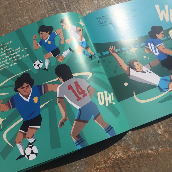World At Your Feet football picture book