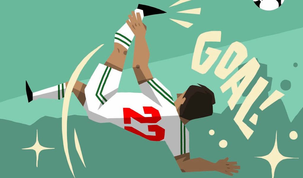 Manuel Negrete (Mexico v Bulgaria) voted the Greatest World Cup Goal ever